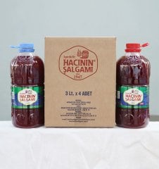 3 Lt Şalgam Suyu (Koli 2 Adet) - ACISIZ